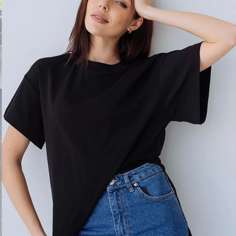 Ryškiaspalviai Oversized marškinėliai