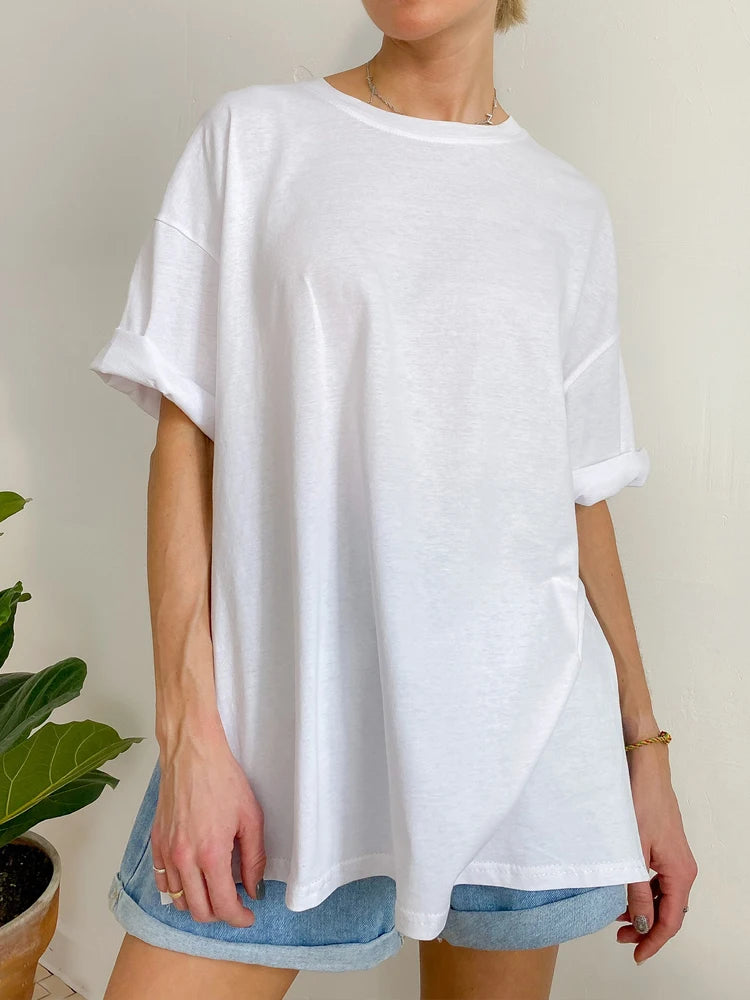 Ryškiaspalviai Oversized marškinėliai
