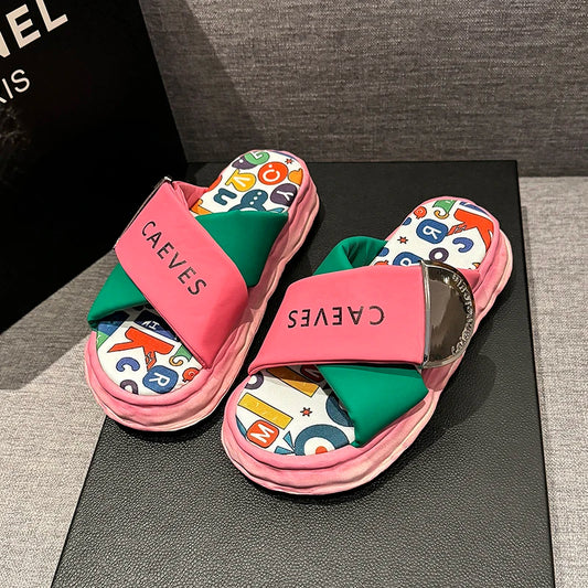 Stlingos vasarinės lauko šlepetės