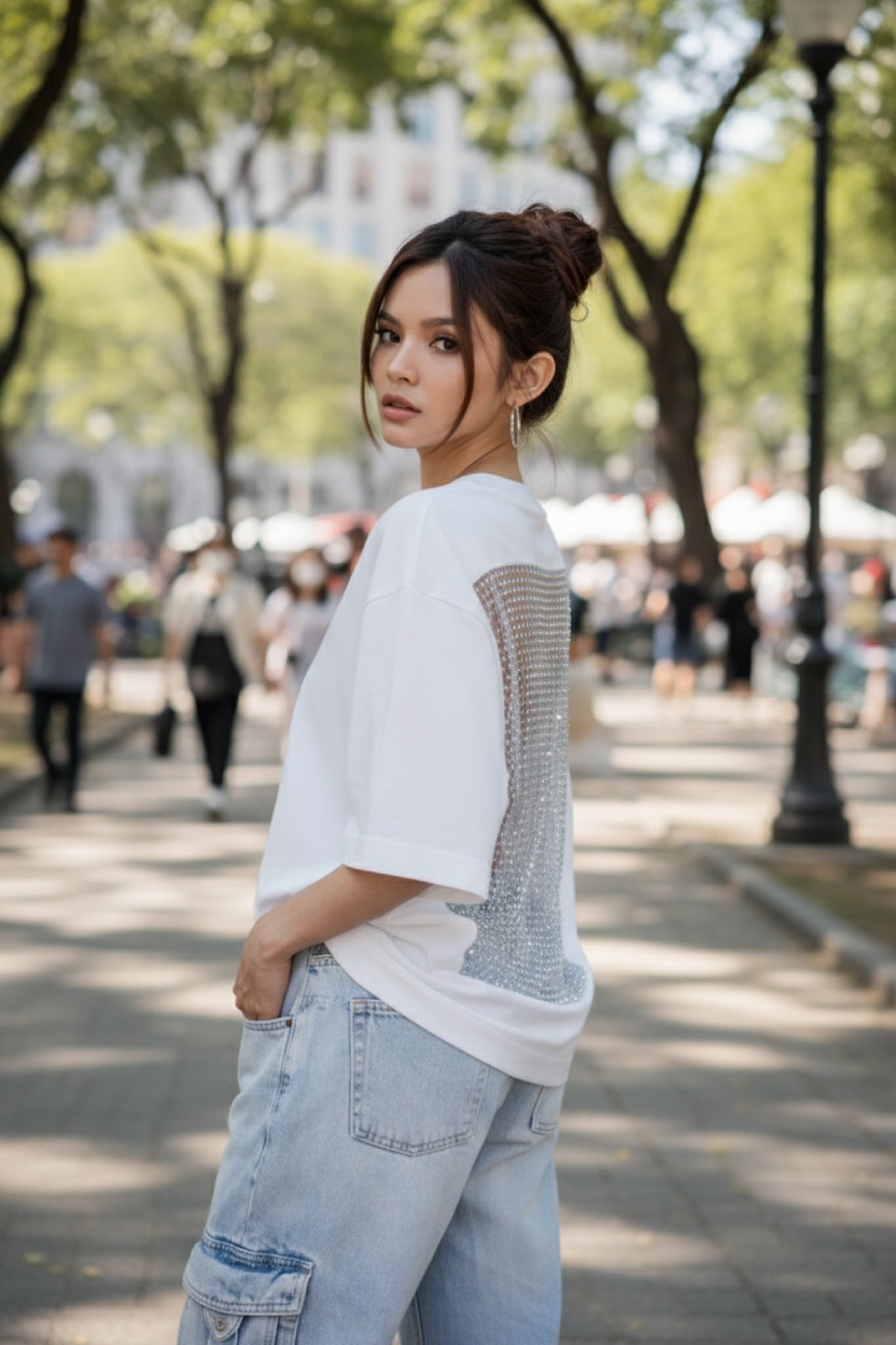 Sparkle & shine oversize palaidinė