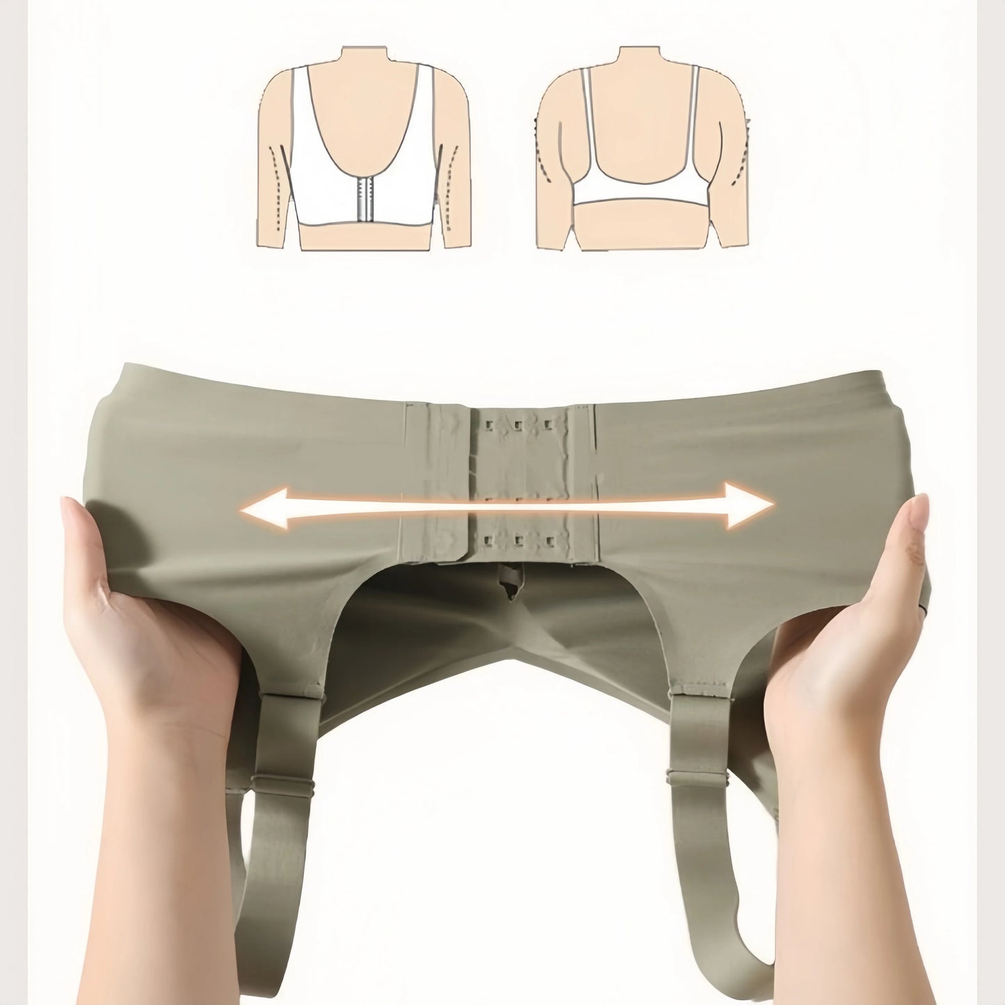 Push-up liemenėlė be lankelių