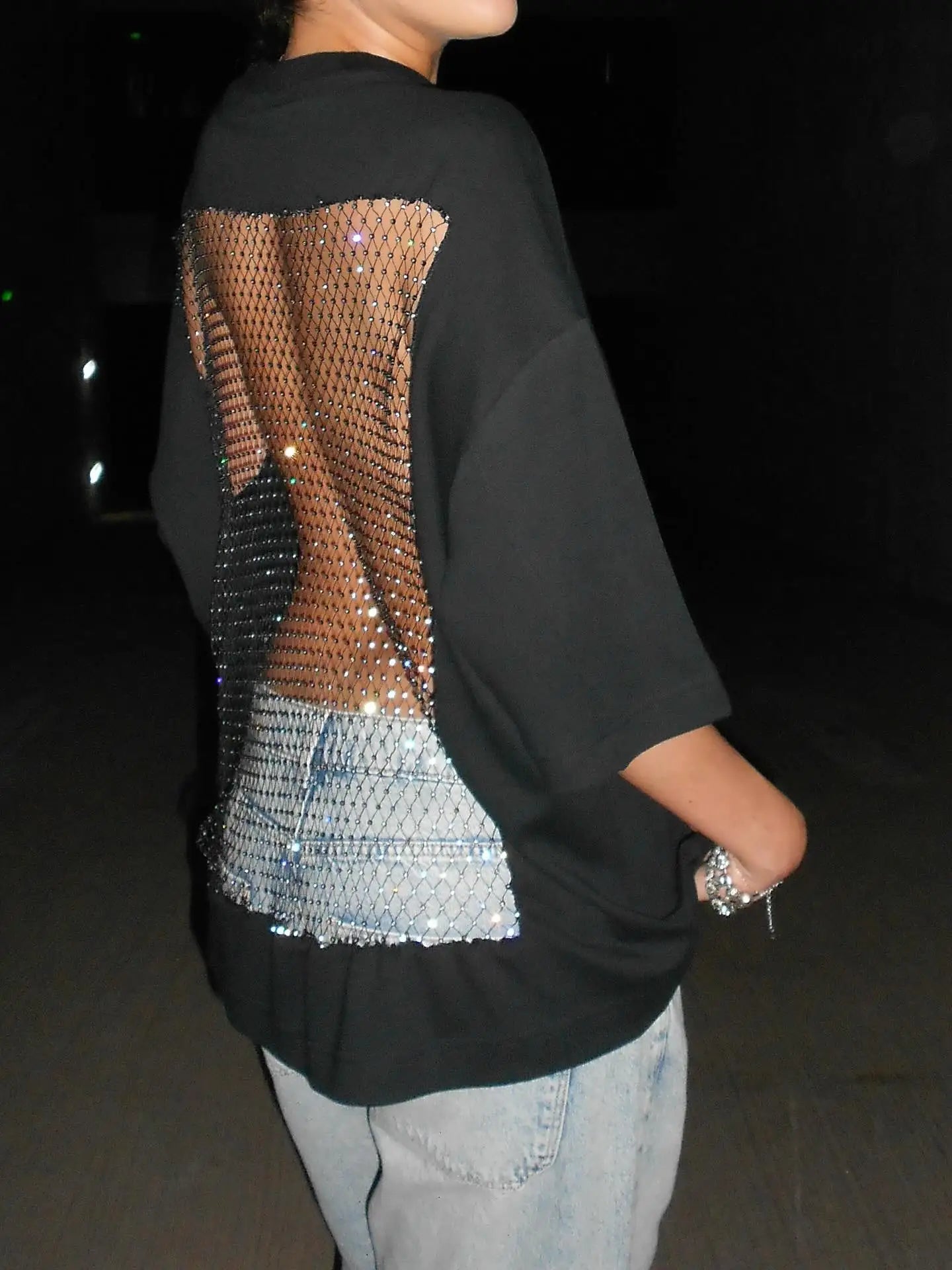 Sparkle & shine oversize palaidinė