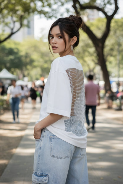 Sparkle & shine oversize palaidinė